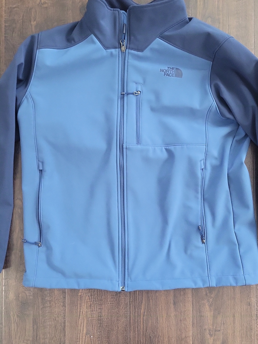 The North Face Men’s Apex Bionic Soft Shell Jacket Blue/Navy Large Windproof